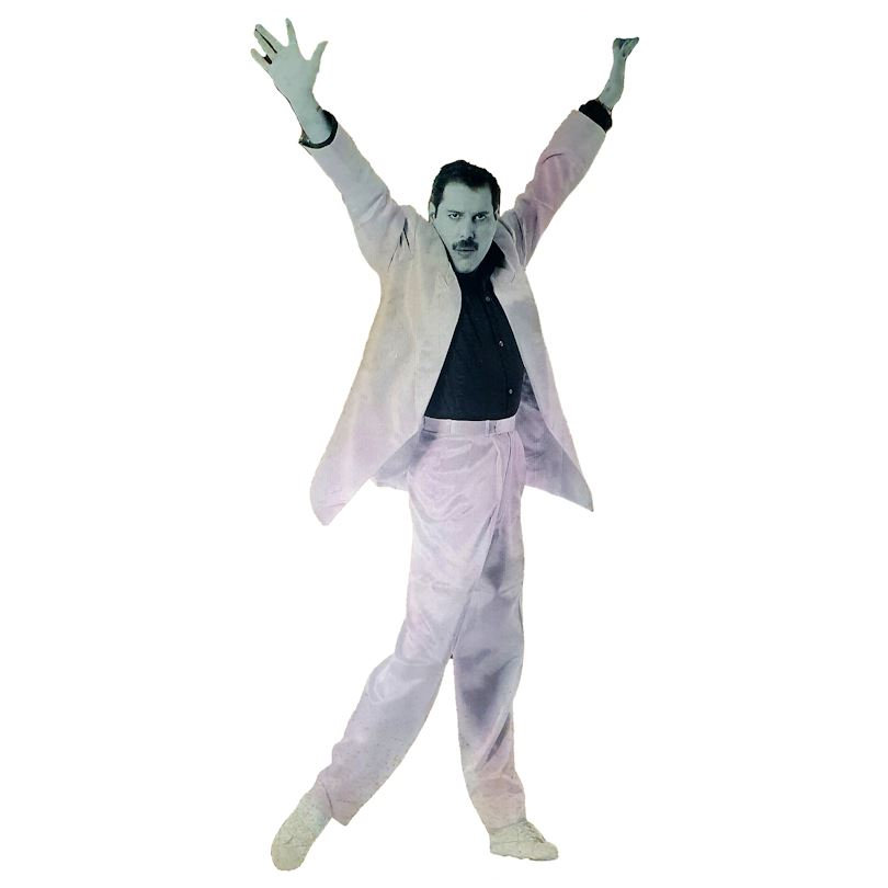 Freddie Mercury Freddie Mercury 1987 Queen The Great Pretender Video Life Size Standee